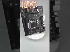 PCWINMAX B560-Pro DDR4 LGA1200 Ana kartı ¢ Intel 10. ve 11. nesil CPU'ları için güvenilir performans