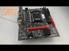 PCWINMAX B650M Oyun AM5 DDR5 128GB PCIe 4.0 M.2 SATA 6Gb/s HD DP VGA Micro ATX B650 Ana kartı