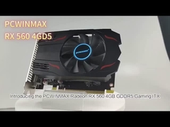PCWINMAX Radeon RX 560 4GB DDR5 Grafik Kartı Güvenilir 1080p Oyun ve Multimedia Çözümü