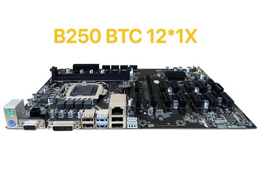 Masaüstü Madencilik Anakartı B250 16GB I6 I7 I8 I9 İşlemciler 2 DDR4 DIMM
