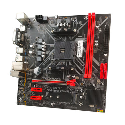PCWINMAX B450M Artı Soket AM4 Ana Kart Mikro ATX DDR4 M.2 HD VGA Çıktısı B450 Çip seti Ana Kart