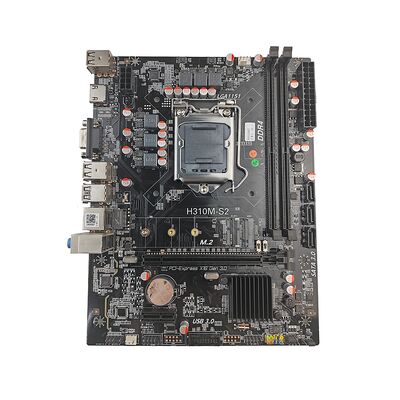 PCWINMAX OEM H310 mATX Anakart Toplu Sipariş, LGA1151 DDR4 M.2 ile, İşletme Masaüstü ve Ofis PC'si için Sevk Edilmeye Hazır